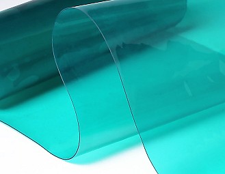 Rollo Film PVC Flexible (20 metros lineales) 1400mmx600micras Color Transparente Gris Humo
