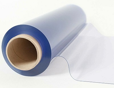 Rollo Film PVC Flexible (30 metros lineales) 1400mmx650micras Alta Transparencia UV