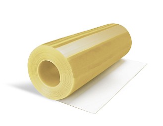 Rollo PVC Flexible (20 metros lineales) 1200x2mm Normal Transparente Azulado